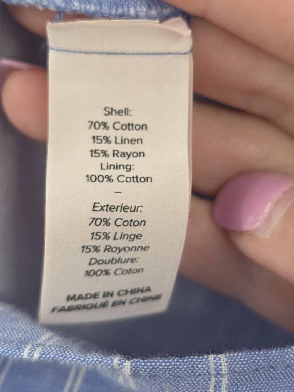 Cinq A Sept Linen Blend Stripe Dress 4 - Picture 4 of 6